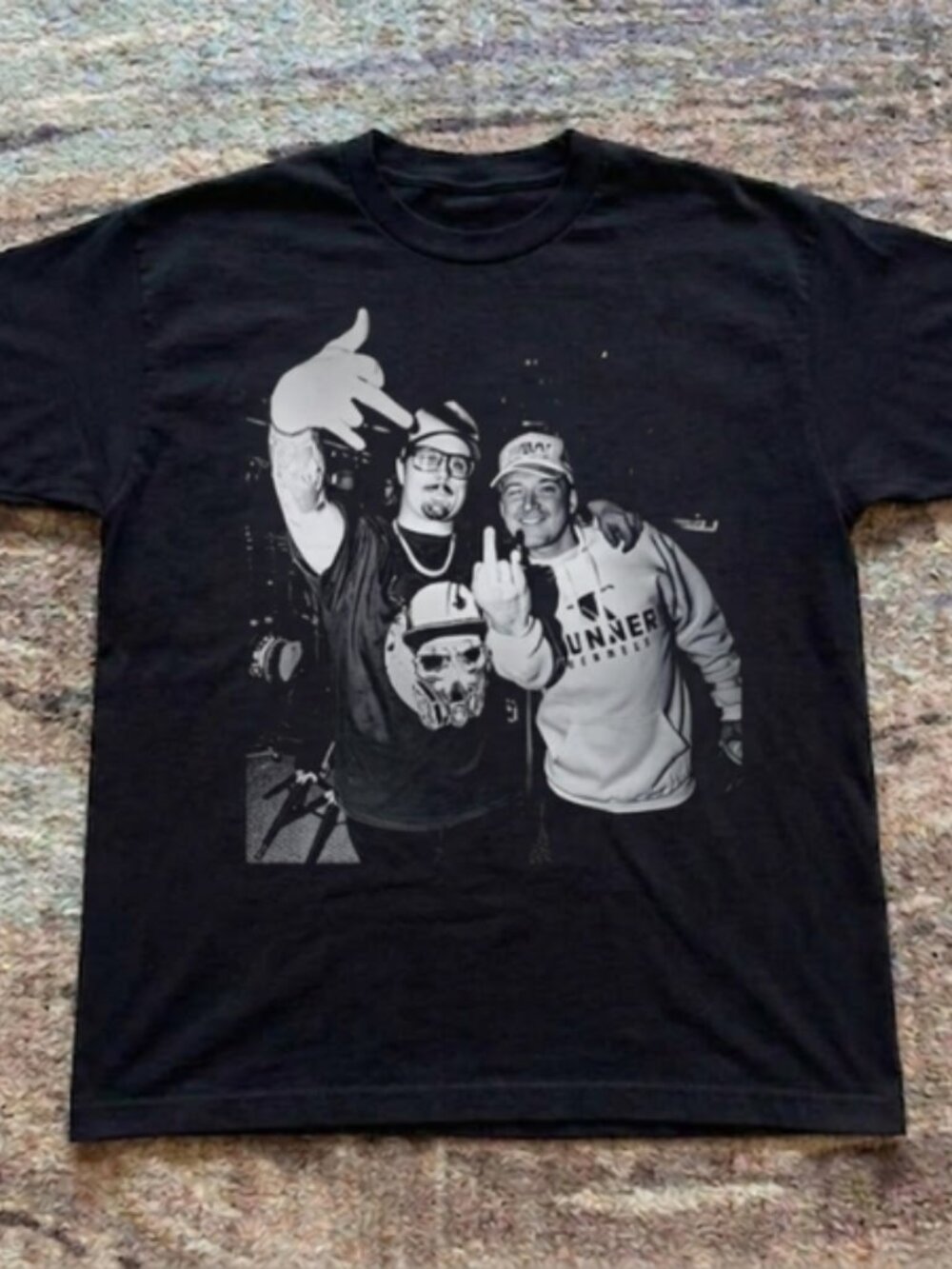 Modern Street Style Portrait Graphic Tee